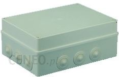 PAWBOL instalacyjna hermetyczna S-BOX szary 300 x 220 x 120, 12 dławików, IP 55 (S-BOX 606)