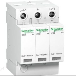 Schneider Electric Ogranicznik Przepięć Iprd-Dc40R-T2-3-800 3-Biegunowy Typ2 65 Ka Ze Stykiem Fotowoltaika A9L40271